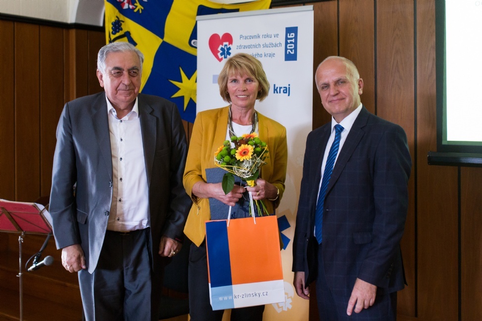 Oceněna byla i dlouholetá odborná učitelka Mgr. Marie Zajíčková.